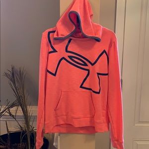 Pink Under Armour hoodie